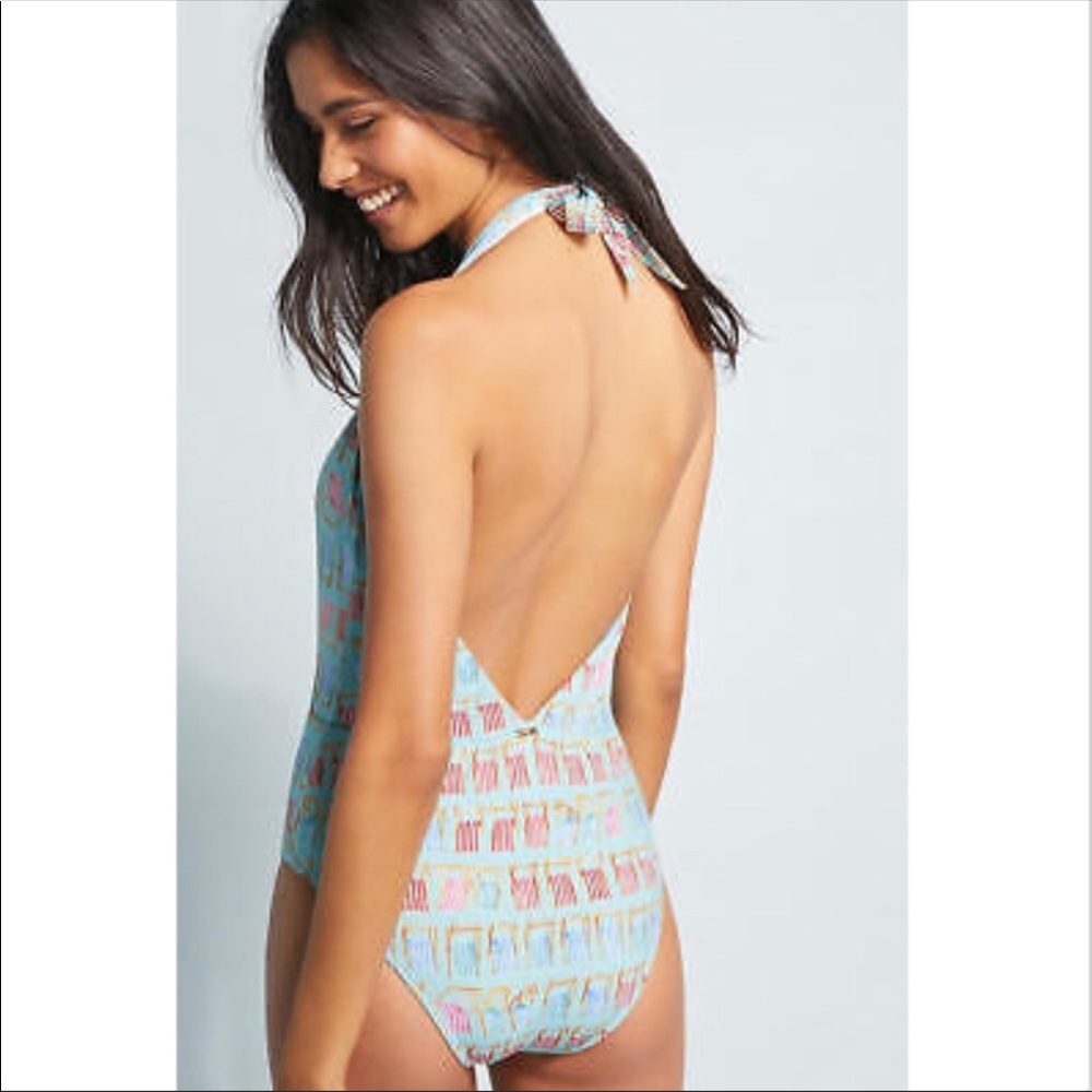 ANTHROPOLOGIE PATBO BEACH CHAIRS SWIMSUIT NWT 🌟🌟 - Picture 2 of 8